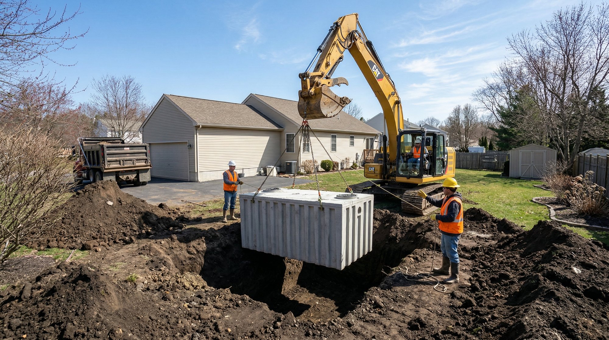 Septic install